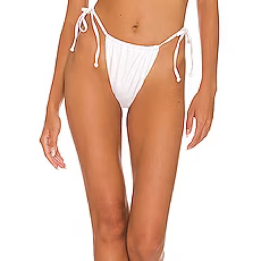 Good American Tiny Ties Bikini Bottom Size 4 (L/XL)